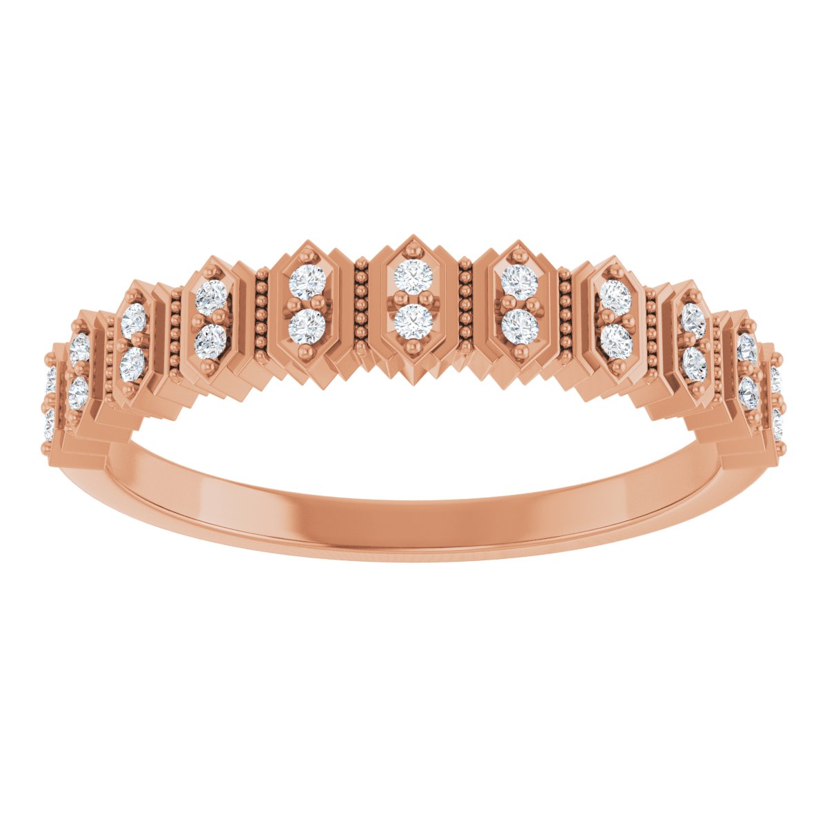 Art Deco Anniversary Band