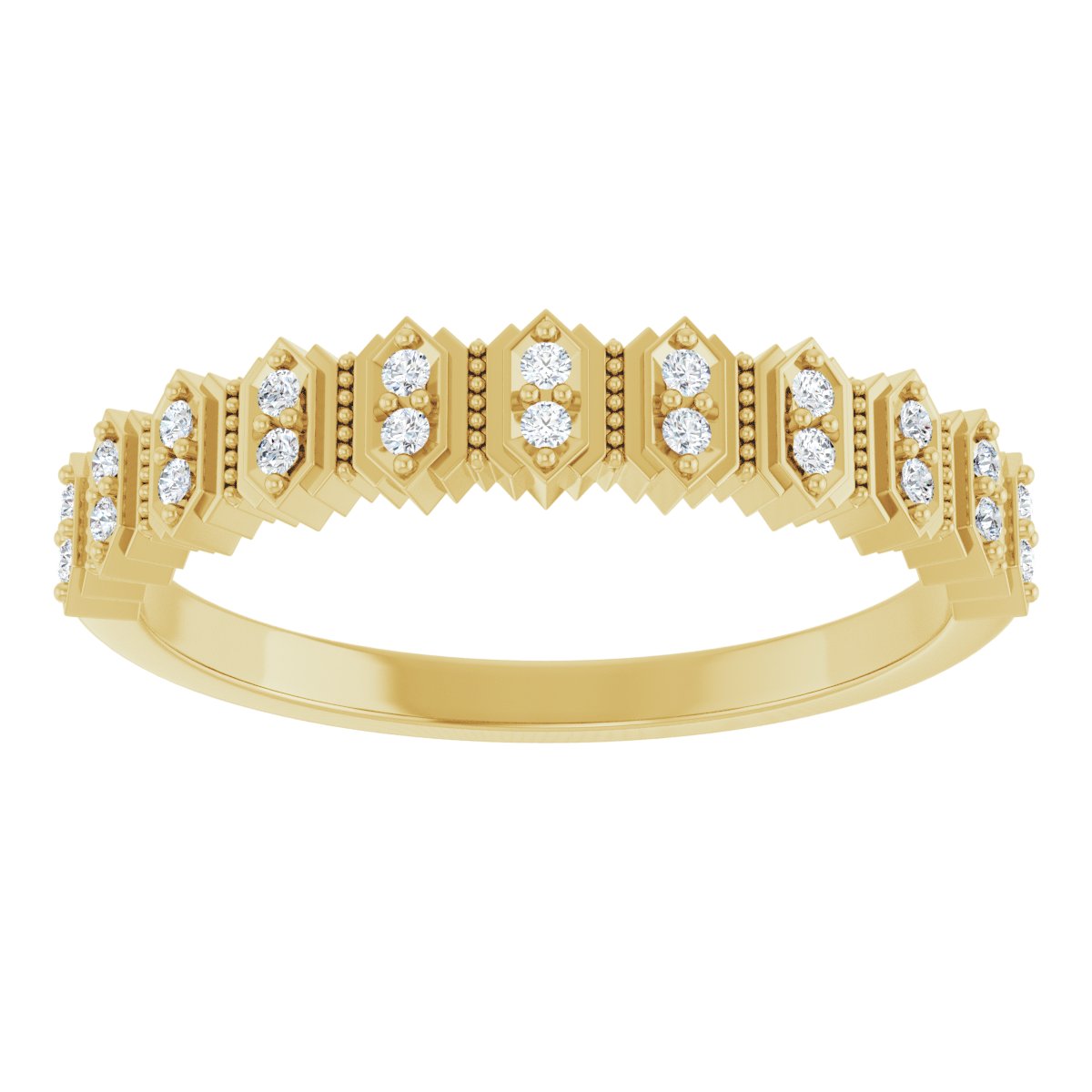 Art Deco Anniversary Band