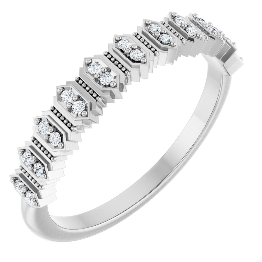 Art Deco Anniversary Band