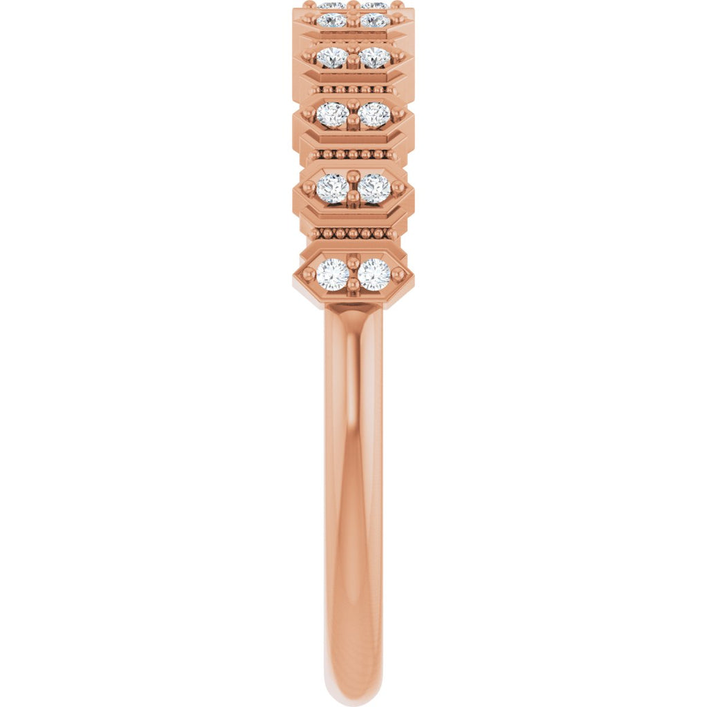 Art Deco Anniversary Band