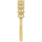 Art Deco Anniversary Band