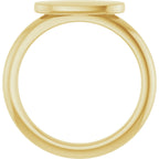 Oval Signet Ring