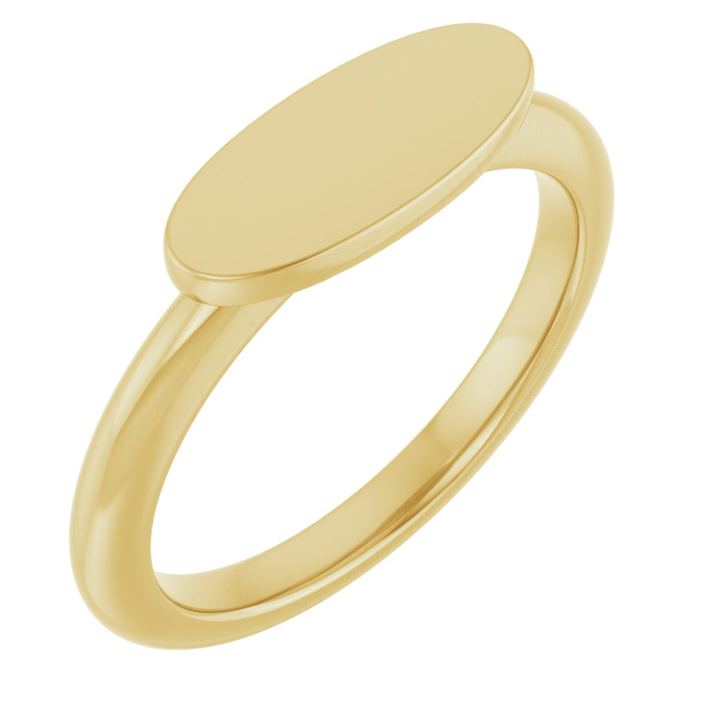 Oval Signet Ring