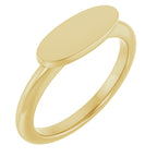 Oval Signet Ring