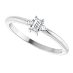 Accented Stackable Ring