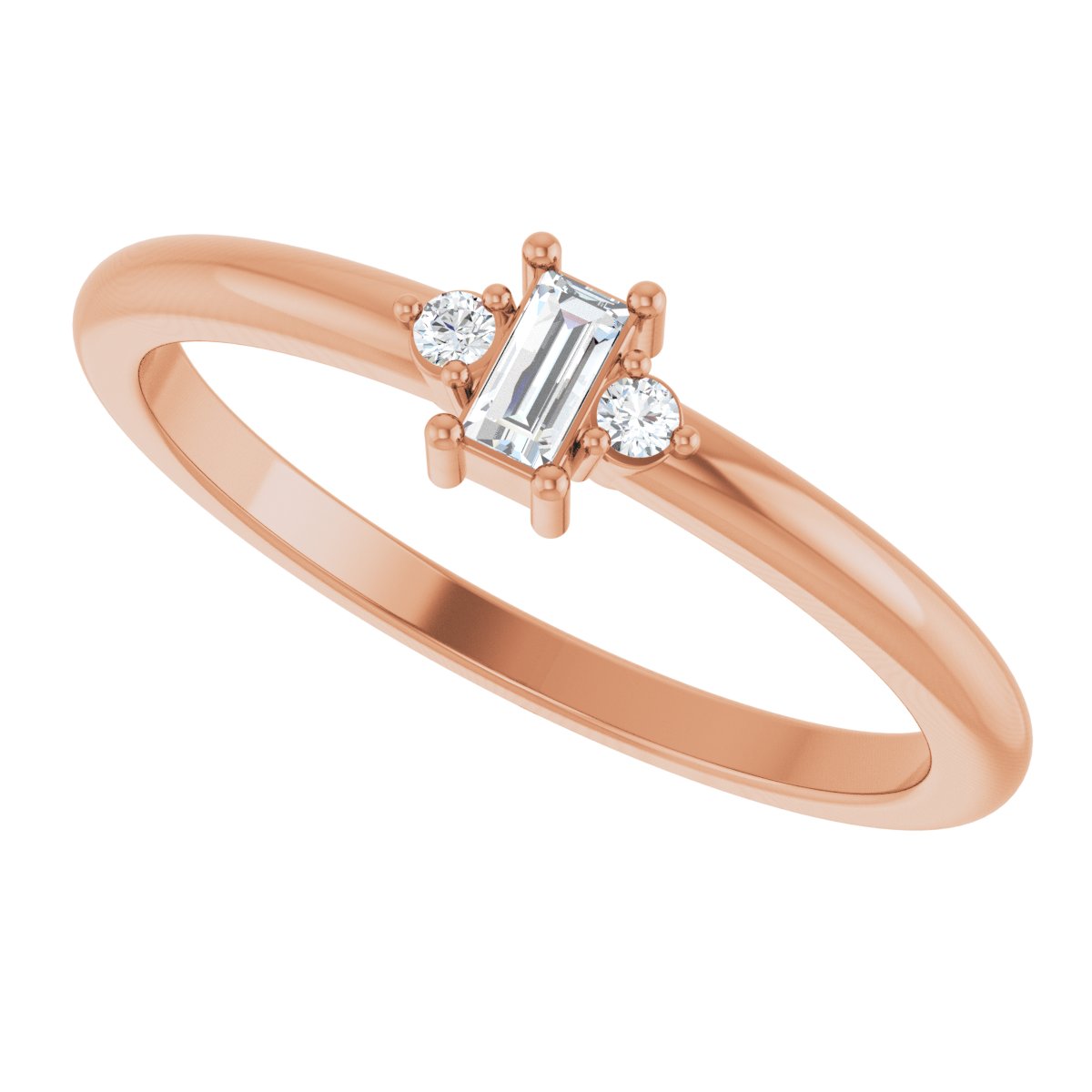 Accented Stackable Ring
