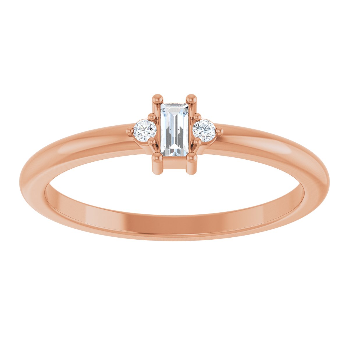 Accented Stackable Ring