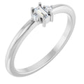 Accented Stackable Ring