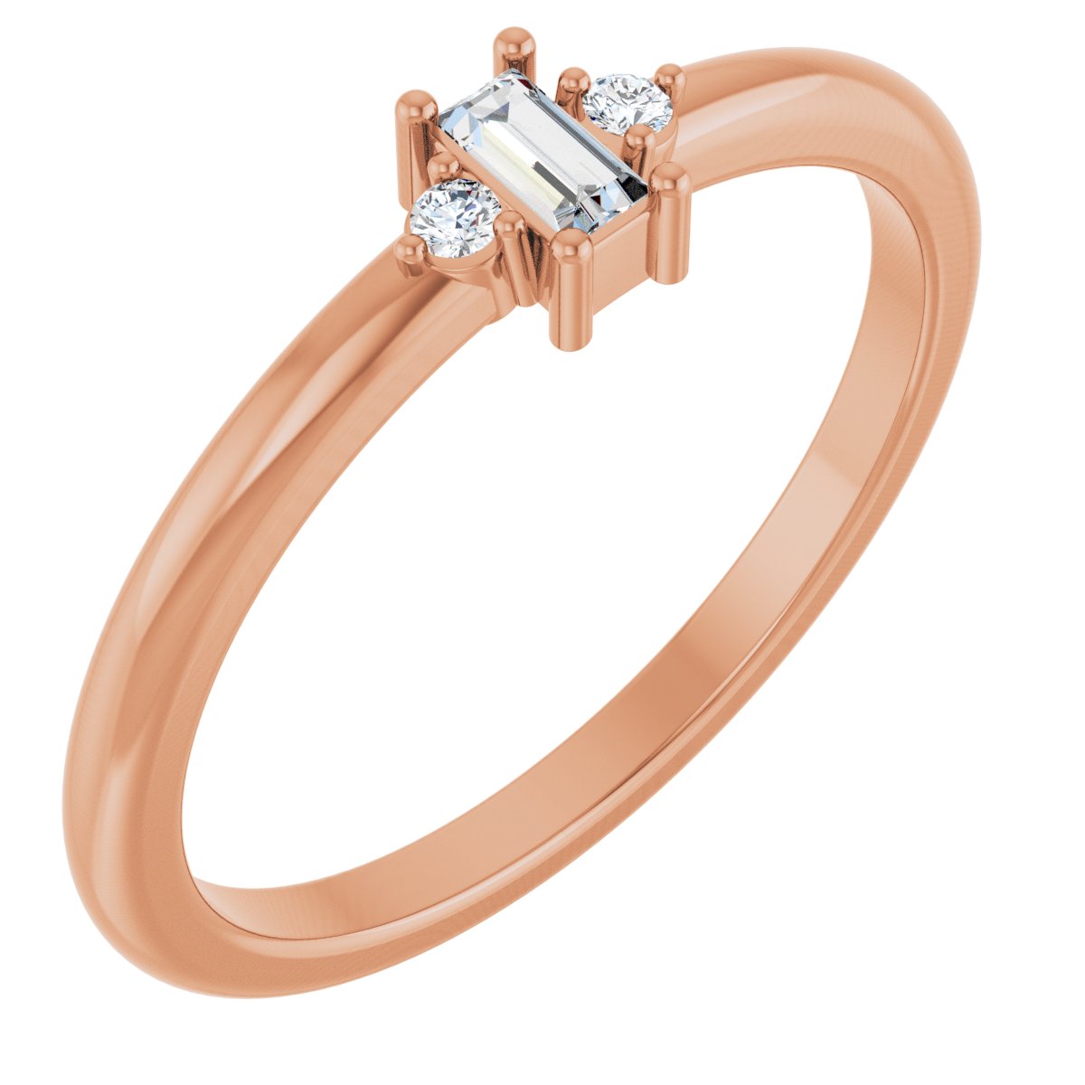 Accented Stackable Ring