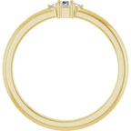 Accented Stackable Ring