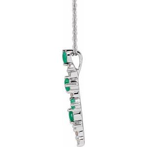 Scattered Bar Necklace