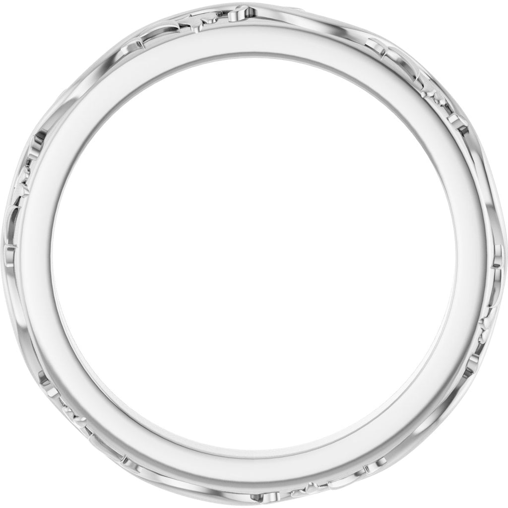 Sculptural Flat Band