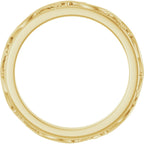 Sculptural Flat Band