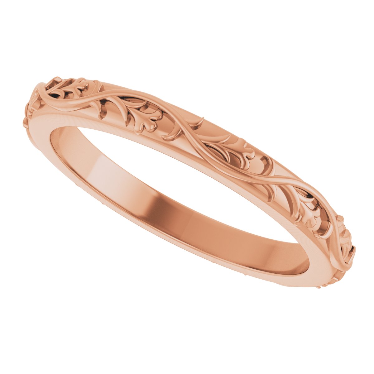 Sculptural Flat Band