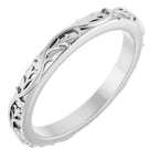 Sculptural Flat Band