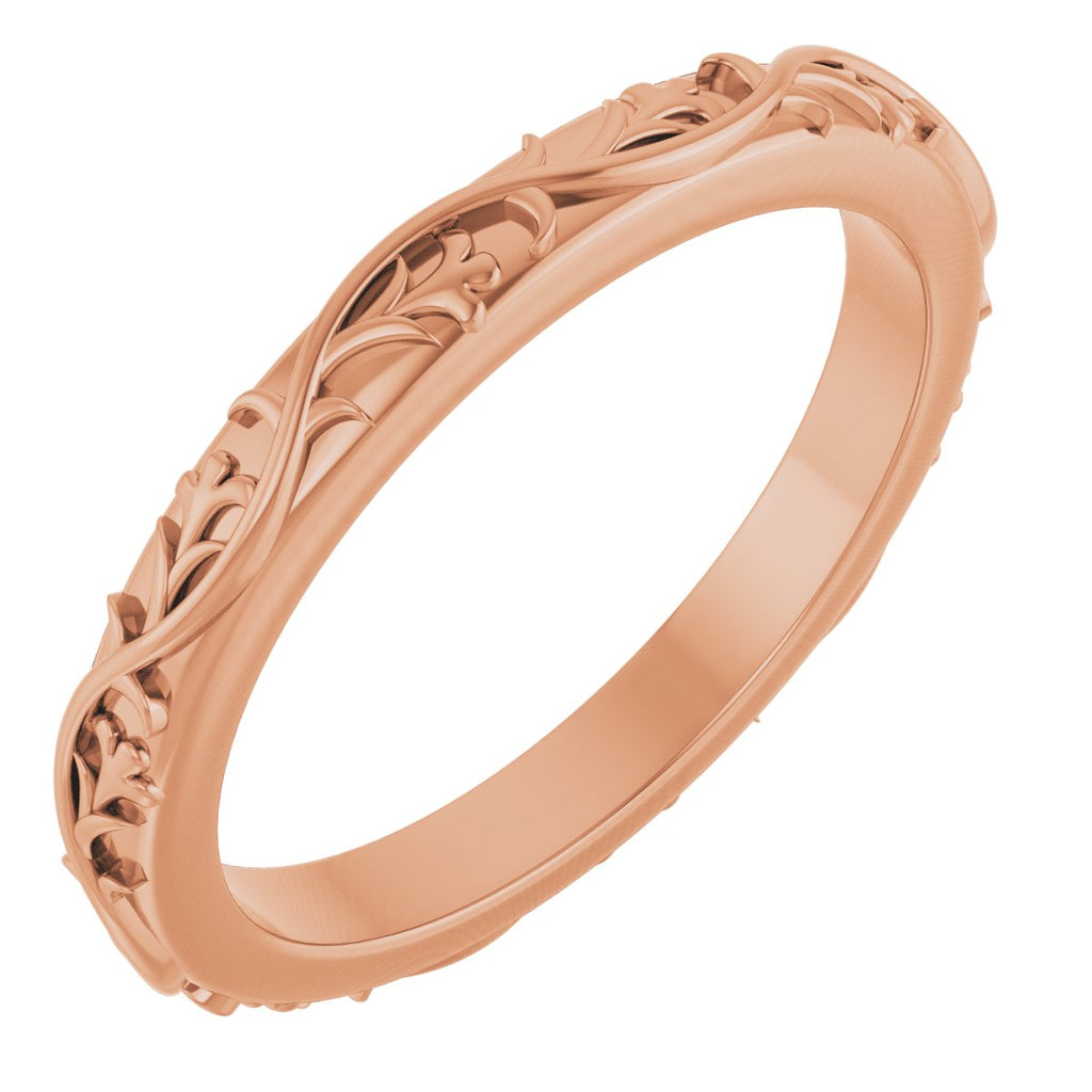 Sculptural Flat Band