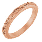 Sculptural Flat Band