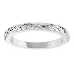 Sculptural Flat Band