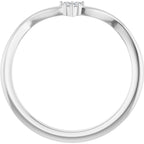 Rose-Cut Accented Engagement Ring or Band