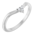 Rose-Cut Accented Engagement Ring or Band