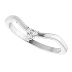Rose-Cut Accented Engagement Ring or Band