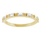 Channel-Set Geometric Anniversary Band