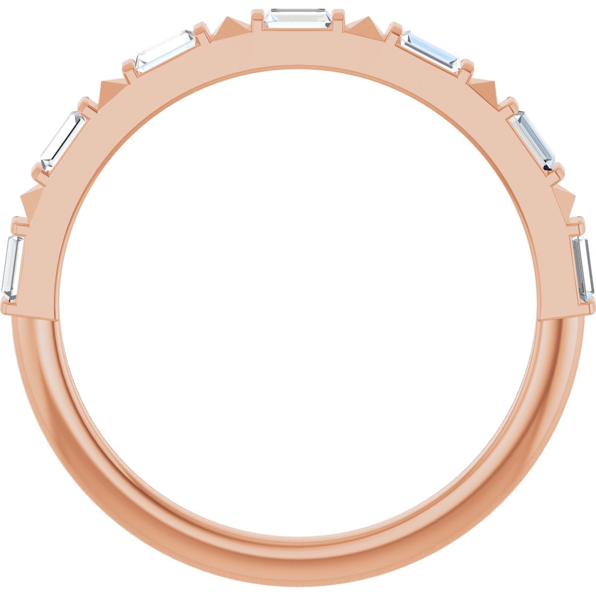 Channel-Set Geometric Anniversary Band