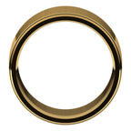Stepped-Edge Comfort-Fit Flat Band