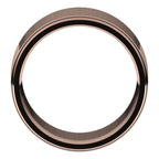Stepped-Edge Comfort-Fit Flat Band
