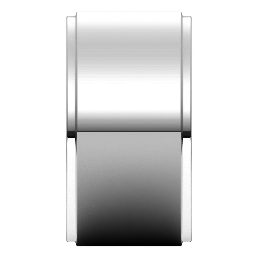 Stepped-Edge Comfort-Fit Flat Band