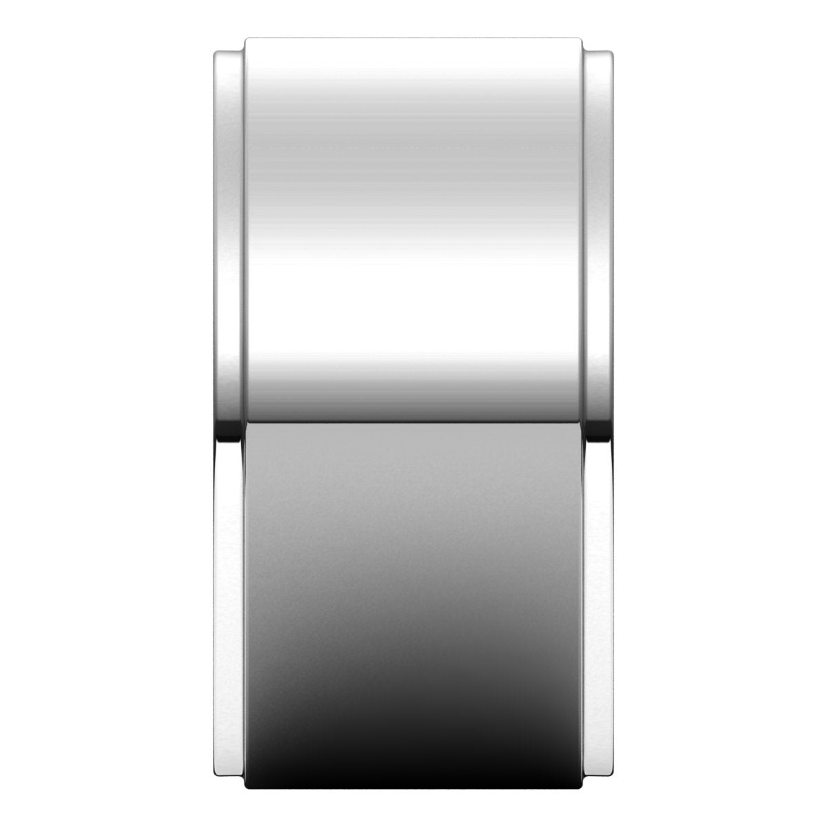 Stepped-Edge Comfort-Fit Flat Band