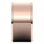 Stepped-Edge Comfort-Fit Flat Band
