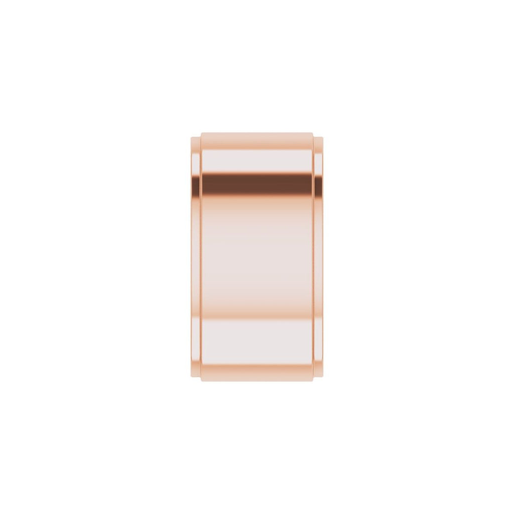 Stepped-Edge Comfort-Fit Flat Band