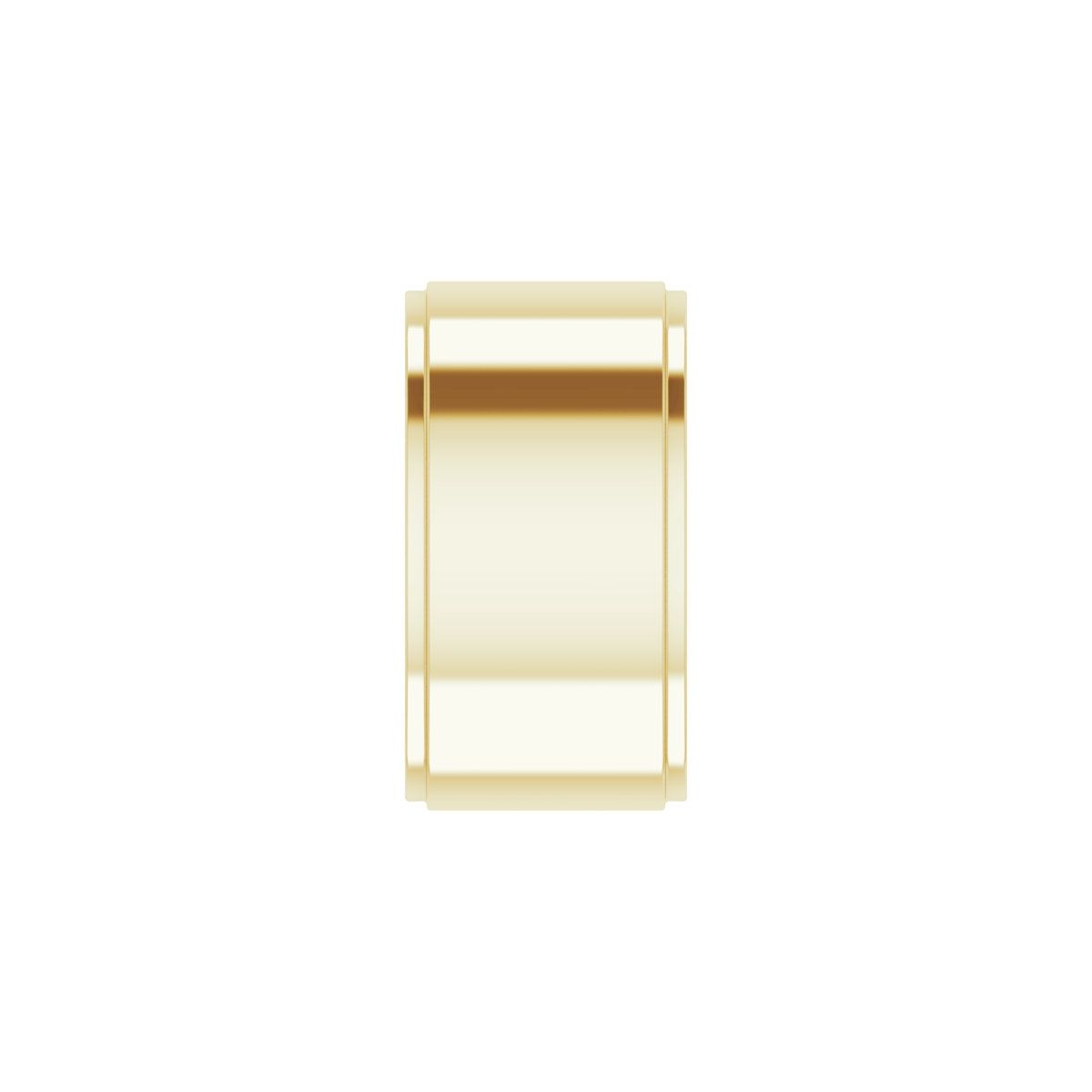 Stepped-Edge Comfort-Fit Flat Band