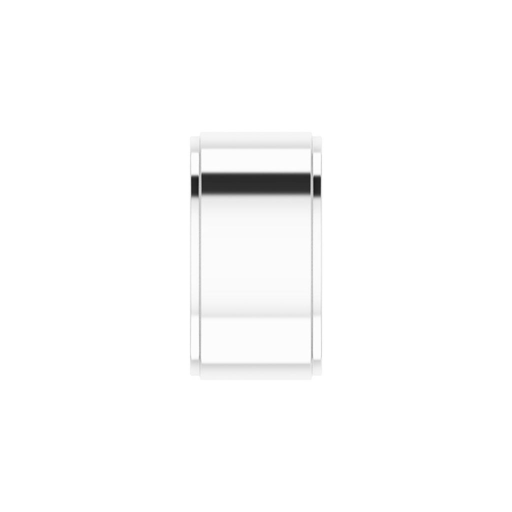 Stepped-Edge Comfort-Fit Flat Band