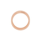 Stepped-Edge Comfort-Fit Flat Band
