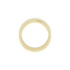 Stepped-Edge Comfort-Fit Flat Band