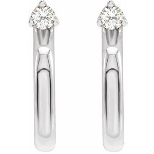 Accented Hoop Earrings