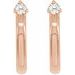 Accented Hoop Earrings