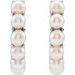 Pearl Huggie Earrings