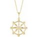 Dharmachakra Wheel Necklace or Pendant