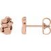 Tiny Nugget Earrings