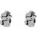 Tiny Nugget Earrings