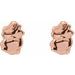 Tiny Nugget Earrings