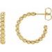 Beaded Hoop Earrings