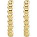 Beaded Hoop Earrings