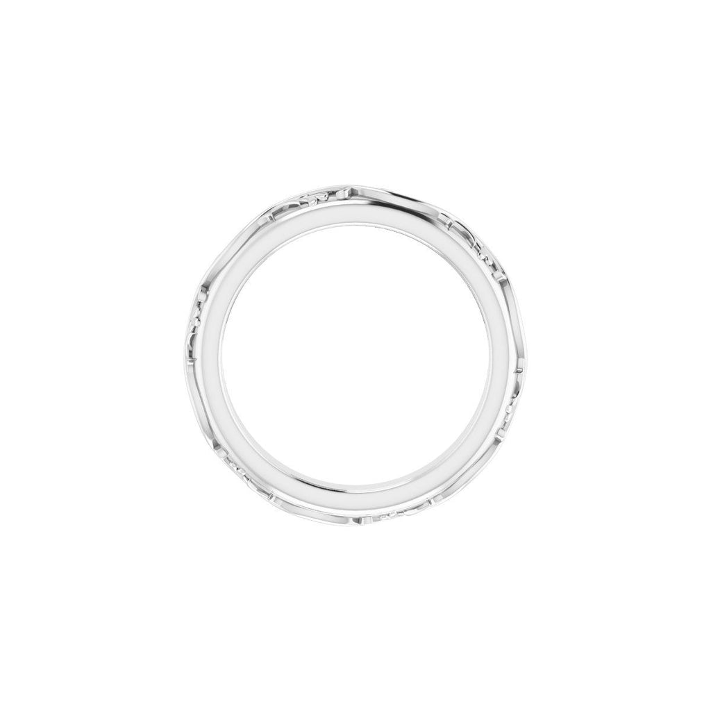 Sculptural Flat Band
