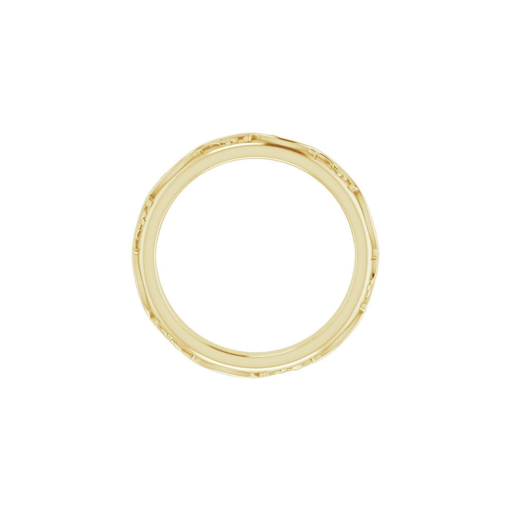 Sculptural Flat Band