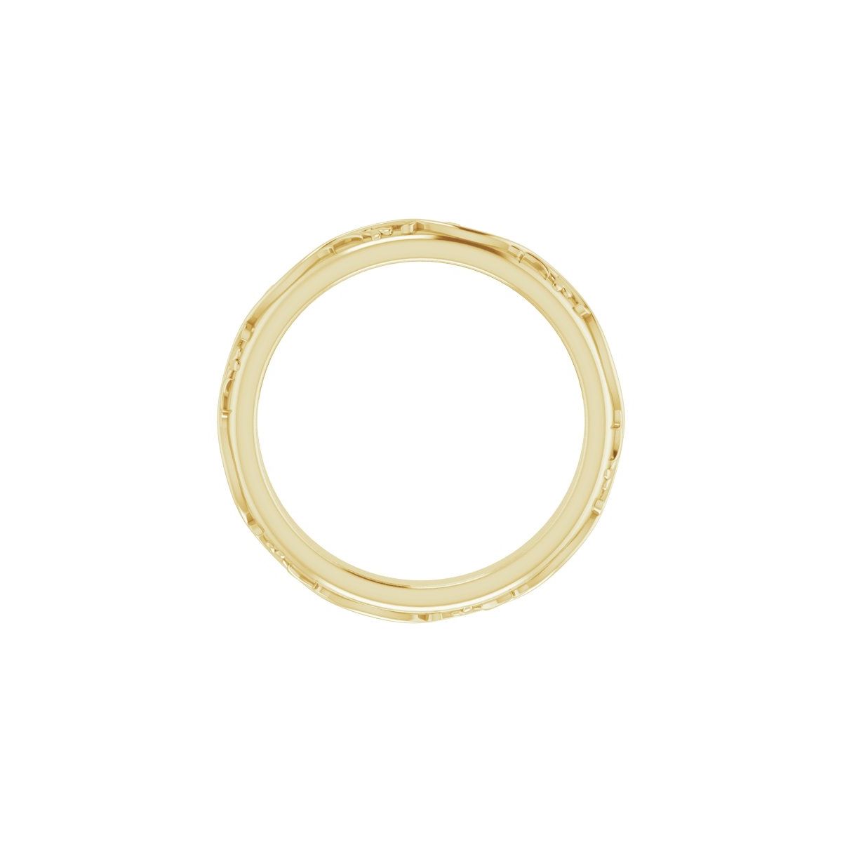 Sculptural Flat Band