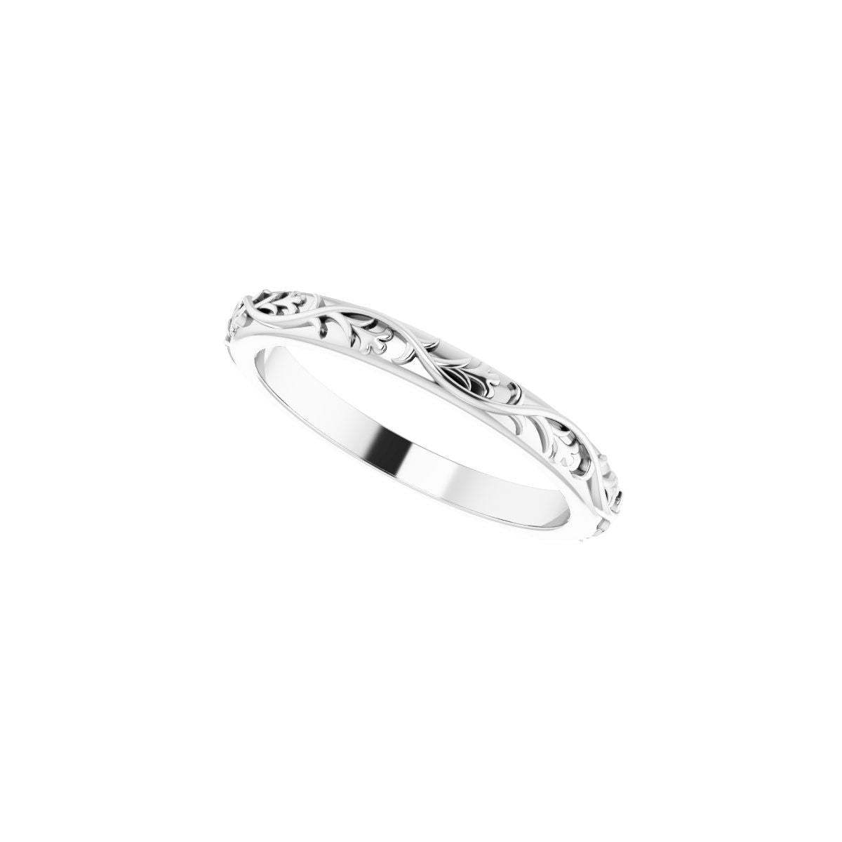 Sculptural Flat Band